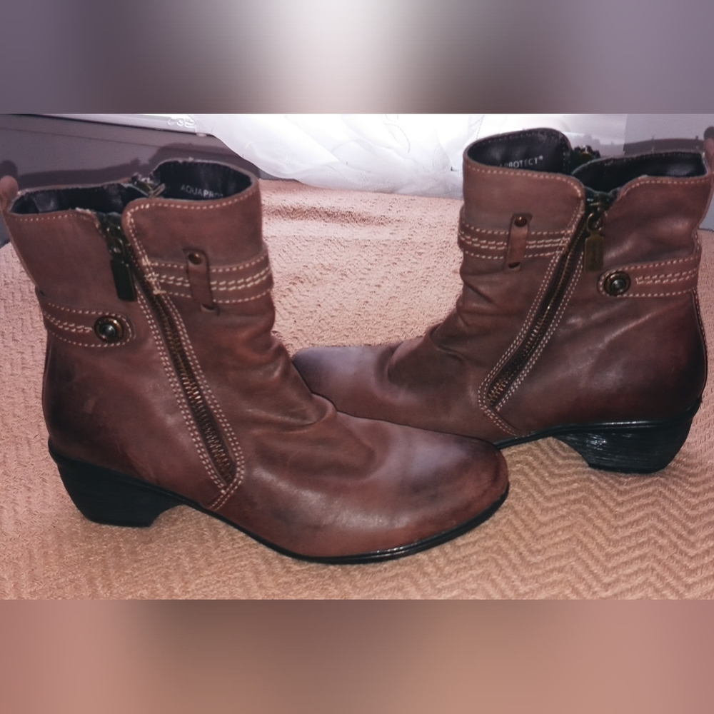 Blondo Waterproof Leather Ankle Boots